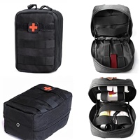 Pochette Tactique Personnalisée pour Entraînement et Randonnée, Système MOLLE, Camouflage, Respirante, Fermeture Éclair, Imperméable, Anti-Vol, pour Premiers Secours et Sport