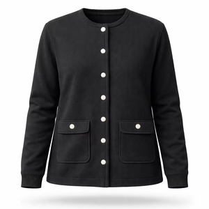 Pull en cachemire pour femme, coupe ample, tricoté, à manches longues, couleur unie, anti-plis, décontracté, pour l'automne et l'hiver - Product Image 3