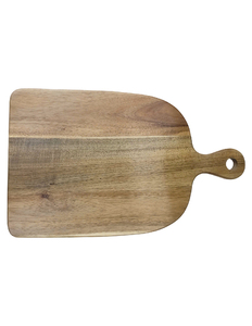 Houten snijplank rechthoekig met handvat voor gebruik in de keuken - Product Image 4