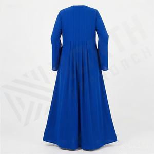 Robe Abaya pour femmes de haute qualité, en satin, taille naturelle, vêtements musulmans pour l'Aïd, vêtements élégants et à la mode, couleur personnalisée - Product Image 2