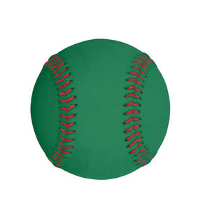 KATBROS INDUSTRIES - Pelota de Béisbol Verde Compuesta con Costuras Rojas, Tamaño Estándar, Modelo de Entrenamiento Duradero, para Diestros y Zurdos - Product Image 1