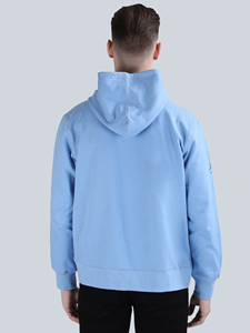 ผู้ส่งออกจำหน่ายเสื้อฮู้ดดี้ผู้ชายแบบสวมหัวผ้าฟลีซหนานุ่ม ไซส์ใหญ่ พิมพ์โลโก้ได้ตามต้องการ มีสินค้าในสต็อก รุ่นสไปเดอร์ - Product Image 6