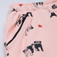 Set Celana Pendek Olahraga Kasual Wanita 2 Potong, 100% Katun, Bernapas, Pakaian Fitness Musim Panas
