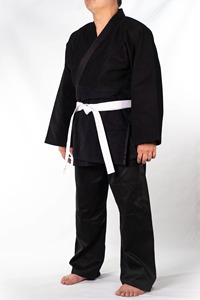 Durable Judo Gi Uniform Cotton Kimono Reinforced Collar Competition Grade - Product Image 3