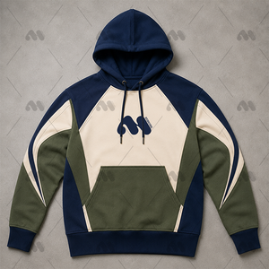เสื้อฮู้ดดี้แบบสั่งทำพิเศษ ผ้าฝ้ายผสมพรีเมียม ผ้าฟลีซ OEM เสื้อฮู้ดดี้ลำลอง สตรีทแวร์ ผู้ผลิตเสื้อฮู้ดดี้สำหรับทุกเพศ - Product Image 5