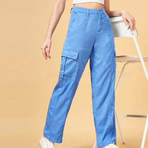Pantalones Cargo Casuales para Mujer, Material de Alta Calidad, Pantalones Cargo para Mujer que Ofrecen Comodidad y Movimiento Flexible - Product Image 2