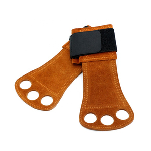 Soporte de Muñeca con Agarre de Barra Alta, Cierre Ajustable de Gancho y Bucle, Unisex, Entrenamiento de Fuerza, ANAX SPORTS, Cuero, Levantamiento de Pesas - Product Image 4