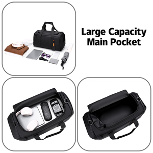 กระเป๋าเดินทางแบบดัฟเฟิล ออกซ์ฟอร์ด ทนทาน แฟชั่น แยกส่วนเปียก-แห้ง สำหรับขายส่ง-ขายปลีก ใช้ได้ทั้งกลางแจ้งและในร่ม  รับผลิตตามแบบ - Product Image 5