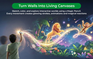 Crayon magique interactif pour enfants et jouet d'apprentissage et de dessin numérique |   INEK00014 - Product Image 4