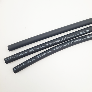 Tuyau d'extincteur Ascent India 10 mm ID x 15 mm OD en caoutchouc EPDM renforcé de polyester, noir mat - Product Image 1