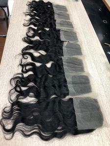 Venta al por mayor Frontal gran G pelo fabricación en Vietnam paquetes de cabello humano sin enredo No vertimiento no brillante - Product Image 3