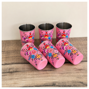 แก้วสแตนเลสทาสีด้วยมือแก้วพรีเมี่ยม - Product Image 6
