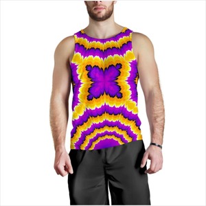 Débardeurs de sport pour hommes respirants, séchage rapide, écologiques, en Spandex/Polyester, personnalisables avec impression par sublimation et logo sur mesure - Product Image 5