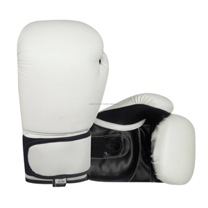 Gants de boxe fitness en cuir PU, gants de kickboxing cardio, équipement sportif professionnel, logo personnalisé, équipement de boxe aérobie - Product Image 1