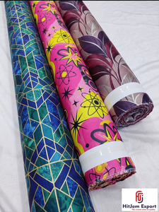 Custom Polyester Digital Printed Fabric Manufacturer for Dresses Fashion Apparel and Home Textile Interior Decor - Product Image 4
