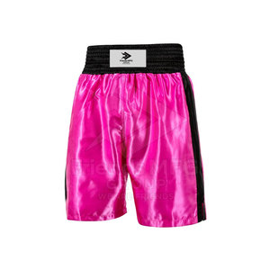 Shorts de Muay Thai personnalisés, dernier design, écologiques, légers, en satin/nylon/polyester, séchage rapide, respirants - Product Image 2