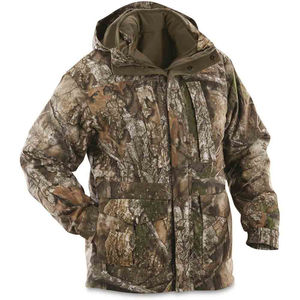 Chaqueta de Caza con Capucha para Cazadores Acuáticos, Chaqueta de Caza con Camuflaje Personalizado, Ropa Viral - Product Image 1