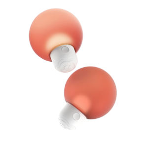 ไวเบรเตอร์กันน้ำรูปภูเขาไฟพร้อมไฟ LED เรืองแสงสำหรับ OEM - Product Image 4