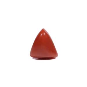 Premium 5.45 Carat Natural Red Coral Oval Cabochon Loose Gemstone for Fine Jewelry - Product Image 2