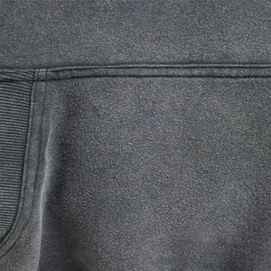 Sweat à capuche thermique épais et ample en molleton de coton mélangé, imprimé sérigraphié, pour homme, fabriqué par un fabricant OEM - Product Image 6