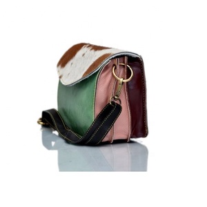 Bolso de piel de vaca de fabricante más vendido, mujer con estilo genuino para bolso de cuero, bolso de hombro, bolsos de cuero para ocultar el pelo - Product Image 2