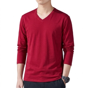 เสื้อยืดแขนยาวคอกลมผู้ชายพรีเมียม ผ้าถัก 100% คอตตอน ระบายอากาศได้ดี ทรงหลวม สวมใส่ได้ทั้งแบบลำลองและเป็นทางการ พิมพ์ลายดิจิทัล ผลิตจากโรงงานโดยตรง รับผลิตแบบ OEM - Product Image 4