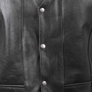 Nouvelle arrivée, veste en cuir décontractée personnalisable, légère, pour usage extérieur, veste en cuir pour homme en vente - Product Image 5
