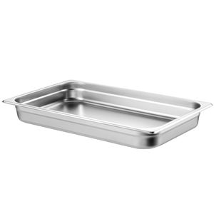 Set di 6 Vaschette per Cottura a Vapore in Acciaio Inox, Spessore 0,8 mm, Profondità 2,5 Pollici, per Uso Commerciale in Ristoranti - Product Image 6