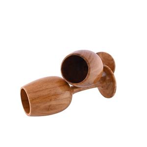 Verre à boire en bois naturel 100% de haute qualité produit de haute qualité jus de café et verre à bière pour la maison hôtel et Restaurant - Product Image 2