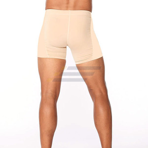 Shorts décontractés avec poches décoratives, patchs personnalisés, shorts de compression pour hommes en vente - Product Image 6