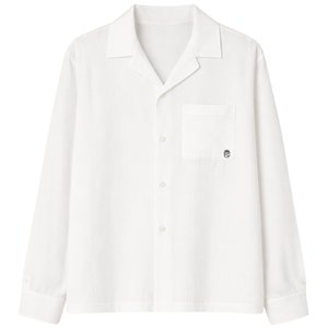 Chemise tissée texturée pour homme, manches longues, boutonnée, décontractée, pour la plage et les vacances, légère, OEM, vente en gros - Product Image 1