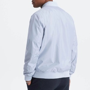 Custom OEM Unisex <b>Summer</b> Breathable Woven Zipper Windproof Eco-Friendly Waterproof Plus Size Bomber <b>Jackets</b> for <b>Men</b> - Product Image 4