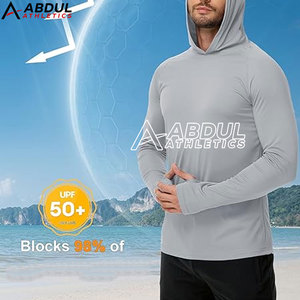 เสื้อฮู้ดฟิตเนสพรีเมียมสำหรับผู้ชาย ผ้าแห้งเร็ว ยืดหยุ่นได้ดี ออกแบบมาเพื่อการออกกำลังกายประสิทธิภาพสูงทั้งในยิมและกิจกรรมกลางแจ้ง - Product Image 4