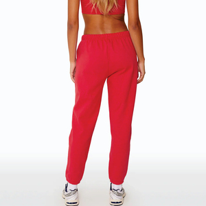High waist eco-friendly Breathable autumn solid Eco-friendly casual pants Women's high waist <b>trousers</b> - Product Image 4