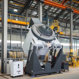Fourneau de fusion hydraulique inclinable à résistance électrique pour aluminium, capacité 500 kg, haute efficacité, conception industrielle - Product Image 5