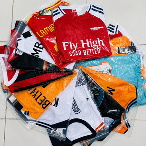 Ready to Ship Stock Lot Custom Sportswear Jersey Breathable Mesh Team Shirts Fitness Activewear Wholesale <b>Clothes</b> <b>Bundle</b> Jersey - Product Image 2