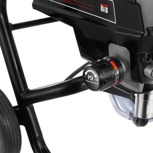 Pulvérisateur électrique sans air haute performance 950W 3000PSI sur chariot, pour peinture intérieure domestique, pistolets de pulvérisation puissants - Product Image 5