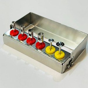 Dental Implant Trephine Drills Kit with <b>Saw</b> Disks 7mm & 10mm Latch Type Surgical <b>Bone</b> Cutting Set CE Certified Dental Surgical - Product Image 1