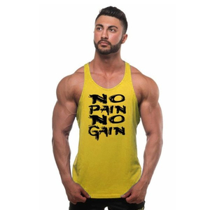 Top Selling High Quality Men Tank Top Knitted Casual Lightweight 100% Cotton Breathable <b>Stand</b> Collar Eco-Friendly Quick Dry - Product Image 4
