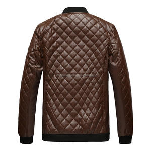 Veste de moto d'hiver en cuir d'agneau véritable confortable pour homme, coupe-vent, respirante, fabrication professionnelle, dernière collection - Product Image 3