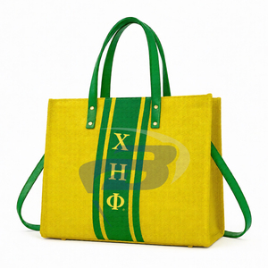 Chi Eta Phi CEPhi Sorority Premium Casual Shoulder Tote <b>Bag</b> Sorority <b>Hand</b> <b>Carry</b> <b>Bag</b> Women's Stylish Work <b>bag</b> Customized Any Logo - Product Image 2