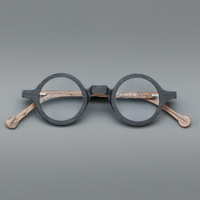 Petites lunettes rondes en acétate, montures optiques légères, lunettes rétro pour un usage quotidien