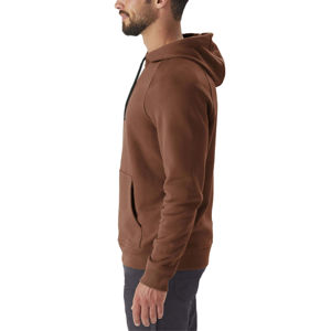 Cotton/Polyester Plus Size Eco-Friendly Quarter-Zip Contrast Color Hoodie for Hiking Agricultural Workwear Farming Apparel new - Product Image 2