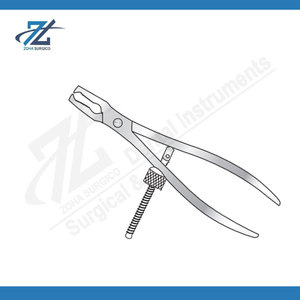 Pince à os articulée avec vis de maintien en acier inoxydable, instrument chirurgical orthopédique réutilisable, Pince à os Pakistan - Product Image 5