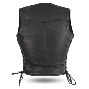 <b>Womens</b> <b>Suede</b> Fringe Vest Cowboy Western Sleeveless Leather <b>Jacket</b> Tassel Biker Rodeo Festival Fashion Supplier Premium - Product Image 4