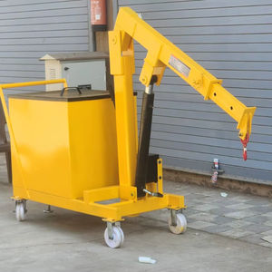 Grúa de suelo contrapesada para elevación de cargas pesadas en almacenes, fábricas y talleres con manejo seguro de la carga y funcionamiento fluido - Product Image 1