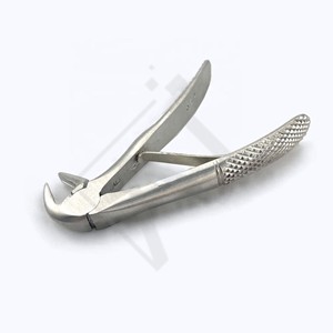 Forceps d'extraction dentaire pédiatrique Accuram 10 cm en acier inoxydable, instrument chirurgical dentaire pour l'extraction des dents chez l'enfant, certifié CE - Product Image 3