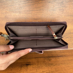 2025 nuevo conjunto de 2 piezas, bolso de mano con flecos elegante Simple de cuero de vaca genuino versátil a la moda y bolso de mano con ranura para mano - Product Image 5