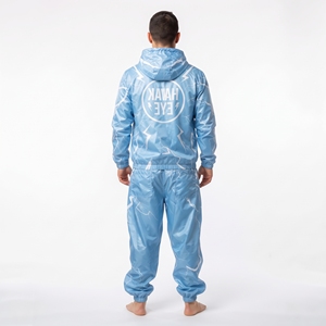 Ensemble de survêtement léger pour homme en polyester et nylon, fermeture éclair intégrale, vêtements de sport - Product Image 6