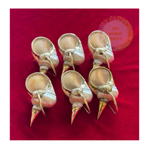 Copa de Vino Creativa con Forma de Concha para Fiestas Tropicales y Bodas con Temática Marina - Product Image 1